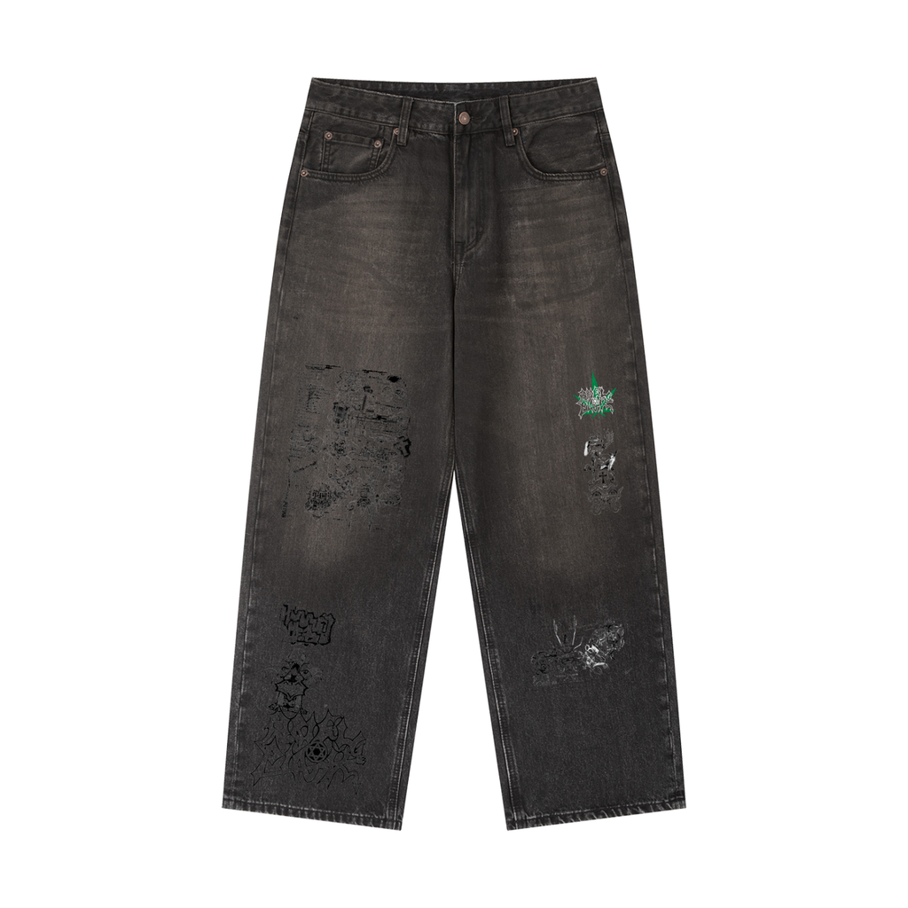 Wash Heavyweight Denim Jeans
